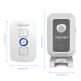 TeckNet WA668 Two Mains Plug-In Wireless Doorbell - безжичен звънец за входна врата (бял) 5