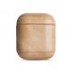 Krusell Sunne Leather Case - кожен кейс (ествествена кожа) за Apple Airpods (кафяв) 1