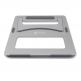 4smarts Aluminum Stand - преносима алуминиева поставка за MacBook и лаптопи (сребрист) 2