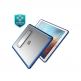 i-Blason Halo Slim Case - хибриден кейс за iPad Pro 12.9 (2015), iPad Pro 12.9 (2017) (син-прозрачен) 3