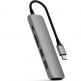 Satechi USB-C Multiport Adapter V2 - мултифункционален хъб за свързване на допълнителна периферия за компютри с USB-C (тъмносив) 3