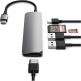 Satechi USB-C Multiport Adapter V2 - мултифункционален хъб за свързване на допълнителна периферия за компютри с USB-C (тъмносив) 7