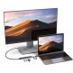 Satechi USB-C Multiport Adapter V2 - мултифункционален хъб за свързване на допълнителна периферия за компютри с USB-C (тъмносив) 10