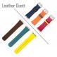 4smarts Leather Duett Wrist Band - кожена каишка за Apple Watch 42мм, 44 мм (жълт-червен) 3