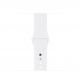 Apple Sport Band M/L - оригинална силиконова каишка за Apple Watch 38мм, 40мм (бял) (bulk) 3