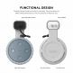 Elago Echo Dot 2nd Generation Outlet Wall Mount - силиконова поставка за Echo Dot 2 (бяла) 6