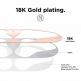 Elago AirPods Dust Guard - комплект метални предпазители против прах за Apple AirPods (розово злато) 5