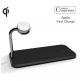 Zens Aluminium Dual Apple Watch 10W Wireless Charger ZEDC05B/00 - двойна станция за безжично зареждане на Qi съвместими устройства (черен) 1