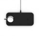 Zens Aluminium Dual Apple Watch 10W Wireless Charger ZEDC05B/00 - двойна станция за безжично зареждане на Qi съвместими устройства (черен) 2