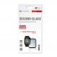 4smarts Second Glass Curved Colour Frame - калено стъклено защитно покритие с извити ръбове за дисплея на Apple Watch Series 5, 4 (40mm) (черен-прозрачен) 1