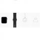 Apple Watch Series 4, 44mm Space Gray Aluminum Case with Black Sport Band - умен часовник от Apple 3
