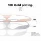 Elago AirPods Dust Guard - комплект метални предпазители против прах за Apple AirPods (розово злато-мат) 3