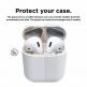 Elago AirPods Dust Guard - комплект метални предпазители против прах за Apple AirPods (розово злато-мат) 4
