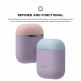 Elago Duo Silicone Case - силиконов калъф за Apple Airpods (лилав) 2