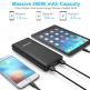 TeckNet iEP12000 20000mAh External Battery Power Bank - качествена външна батерия 20000mAh с USB-A и USB-C портове за зареждане на мобилни устройства (черен) 2