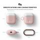 Elago Duo Hang Silicone Case - силиконов калъф за Apple Airpods (розов) 4