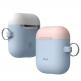 Elago Duo Hang Silicone Case - силиконов калъф за Apple Airpods (светлосин) 6
