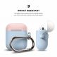 Elago Duo Hang Silicone Case - силиконов калъф за Apple Airpods (светлосин) 7