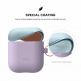 Elago Duo Hang Silicone Case - силиконов калъф за Apple Airpods (лилав) 4