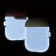 Elago Duo Hang Silicone Case - силиконов калъф за Apple Airpods (златист-фосфоресциращ) 4
