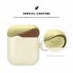 Elago Duo Hang Silicone Case - силиконов калъф за Apple Airpods (златист-фосфоресциращ) 5