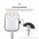 Elago Duo Hang Silicone Case - силиконов калъф за Apple Airpods (тъмносин) 6