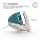 Elago W4 Watch Stand - силиконова винтидж поставка в стила на Apple iMac (1998) за Apple Watch (синя) 5