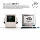 Elago W4 Watch Stand - силиконова винтидж поставка в стила на Apple iMac (1998) за Apple Watch (синя) 7