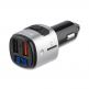 4smarts Media Assist Car Charger with FM Transmitter and Media-In - зарядно за кола (Quick Charge) с трансмитер, MicroSD карта и дисплей (черен) 1