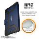 Urban Armor Gear Metropolis Folio Case - удароустойчив хибриден кейс от най-висок клас за iPad Pro 11 (2018) (тъмносин) 3