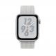 Apple Watch Nike+ Series 4, 44mm Silver Aluminum Case with Summit White Nike Sport Loop, GPS - умен часовник от Apple 1