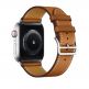 Apple Watch Hermès Series 4, 44mm Stainless Steel Case with Fauve Barenia Leather Single Tour, GPS + Cellular - умен часовник от Apple 3