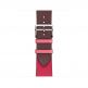 Apple Watch Hermès Series 4, 40mm Stainless Steel Case with Bordeaux/Rose Swift Leather Single Tour, GPS + Cellular - умен часовник от Apple 2