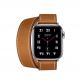 Apple Watch Hermès Series 4, 40mm Stainless Steel Case with Fauve Barenia Leather Double Tour, GPS + Cellular - умен часовник от Apple 1