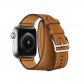 Apple Watch Hermès Series 4, 40mm Stainless Steel Case with Fauve Barenia Leather Double Tour, GPS + Cellular - умен часовник от Apple 3