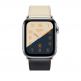 Apple Watch Hermès Series 4, 44mm Stainless Steel Case with Indigo/Orange Swift Leather Single Tour, GPS + Cellular - умен часовник от Apple 1