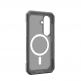 Удароустойчив хибриден кейс с MagSafe за Samsung Galaxy S26 - Urban Armor Gear Trooper MagSafe Case (сив-прозрачен) 6