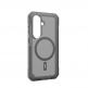 Удароустойчив хибриден кейс с MagSafe за Samsung Galaxy S26 - Urban Armor Gear Trooper MagSafe Case (сив-прозрачен) 7