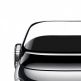 Baseus Full Screen Curved Tempered Glass - калено стъклено защитно покритие с извити ръбове за дисплея на Apple Watch Series 4 (40mm) (черен-прозрачен) 2