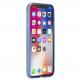 Incase Protective Guard Cover - удароустойчив силиконов калъф за iPhone XS, iPhone X (син) 3