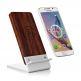 Seenda Qi Wireless Charging Wood Stand with LED Light - качествена дървена поставка (пад) за безжично захранване за QI съвместими устройства 3
