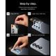 2 комплекта предпазни стъклени лещи за камерата на Samsung Galaxy S26 Plus - Spigen Glass tR EZ Fit Optik Pro Lens Protector 2 Pack (черен) 3