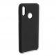 4smarts Cupertino Silicone Case - тънък силиконов (TPU) калъф за Huawei P Smart (2019) (черен) 1