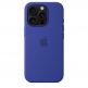 Оригинален силиконов кейс за iPhone 16 Pro с MagSafe (син)  - Apple iPhone Silicone Case with MagSafe 2