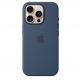 Оригинален силиконов кейс за iPhone 16 Pro с MagSafe (тъмносин)  - Apple iPhone Silicone Case with MagSafe 4