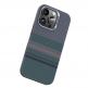 Удароустойчив кевларен кейс с MagSafe за iPhone 16 Pro - Benks Magnetic Armor Pro Aurora Camera Control Button Kevlar Case 600D (черен) 1