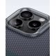 Удароустойчив кевларен кейс с MagSafe за iPhone 16 Pro - Benks Magnetic Armor Pro Aurora Camera Control Button Kevlar Case 600D (черен) 5