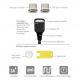 4smarts Magnetic USB Cable GRAVITYCord 2.0 with Two USB-C Connectors - кабел с магнитен накрайник с два USB-C конекторa за устройства с USB-C (50см) (черен) 2