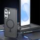 Хибриден удароустойчив кейс с MagSafe за Samsung Galaxy S26 Ultra - Techsuit PureFrost MagSafe Hybrid Case (черен-мат)  2