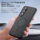 Хибриден удароустойчив кейс с MagSafe за Samsung Galaxy S26 - Techsuit PureFrost MagSafe Hybrid Case (черен-мат)  3